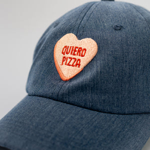 GORRA JEANS QUIERO PIZZA